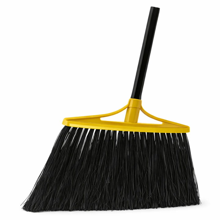 CAPLESS ANGLE BROOM - ASSEMBLED 12"