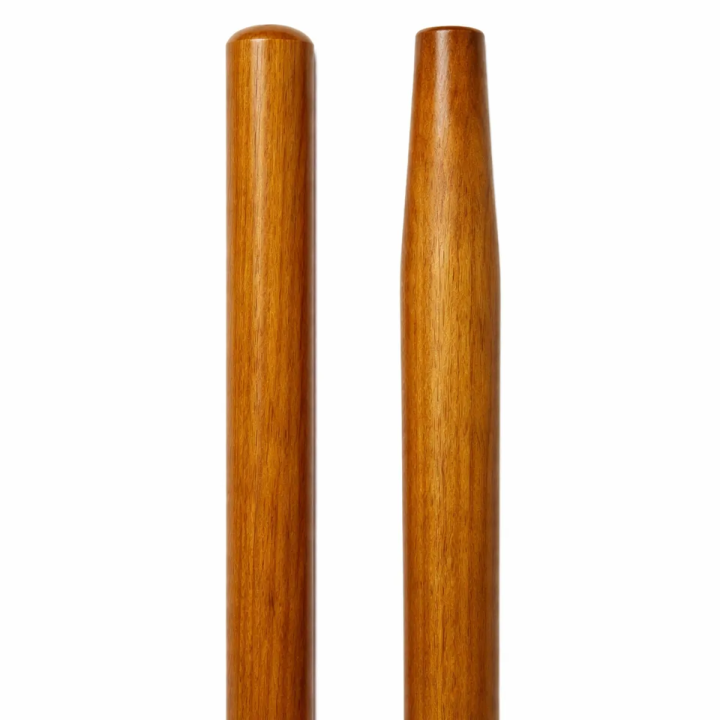 HARDWOOD HANDLE, TAPERED TIP, LACQUERED-15/16" DIA 5' LONG