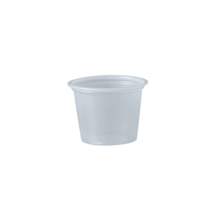DART - PLASTIC SOUFFLE TRANS CONT P100N 1.0 OZ. (2,500)