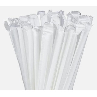 STRAWS WRAPPED 7.75'' (24 x 500)