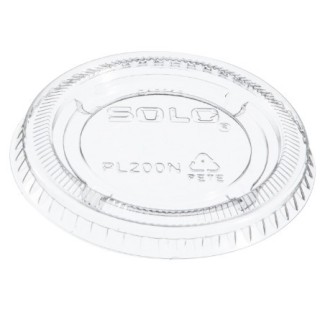 "DART" PLAST SOUFFLE LID PL200N 2.0 OZ. (2,500)
