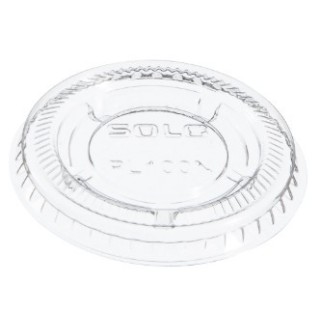 "DART" PLAST SOUFFLE LID PL100N 1.0 OZ. (2,500)