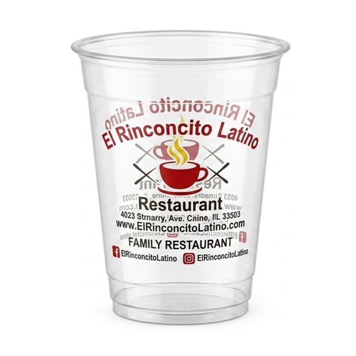 PLASTIC PET CUP 98.5MM - 16 OZ - EL RINCONCITO LATINO (800)