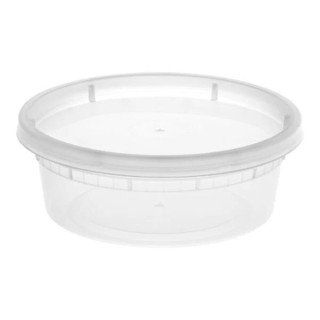 PLASTIC DELI SOUP CONT 8 OZ. COMBO (240)
