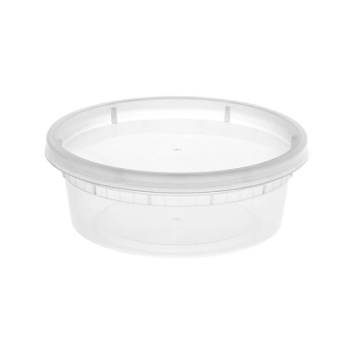 PLASTIC DELI SOUP CONT 8 OZ. COMBO (240)