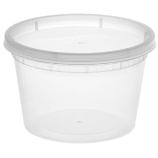 PLASTIC DELI SOUP CONT 16 OZ. COMBO (240)