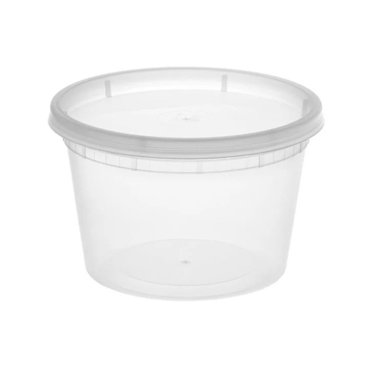 PLASTIC DELI SOUP CONT 16 OZ. COMBO (240)