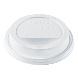 "DART" TL1224TG WHITE TRAVEL LID HOT CUP (1,200)