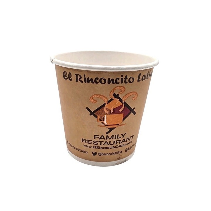 PAPER CUP 4oz EL RINCONCITO LATINO