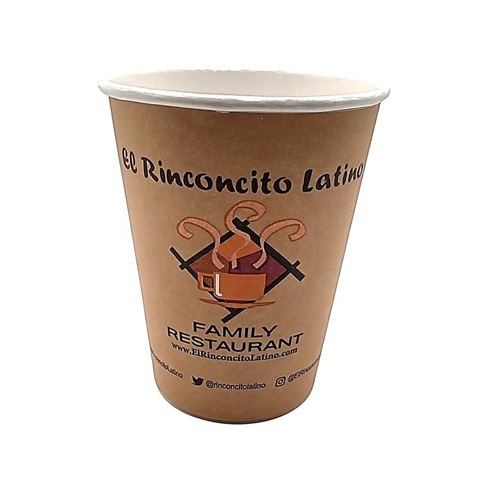 PAPER CUP 12oz EL RINCONCITO LATINO