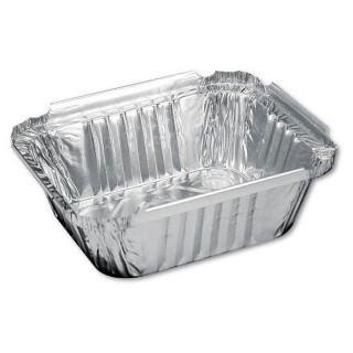 ALUM CONT 1 LB. OBLONG